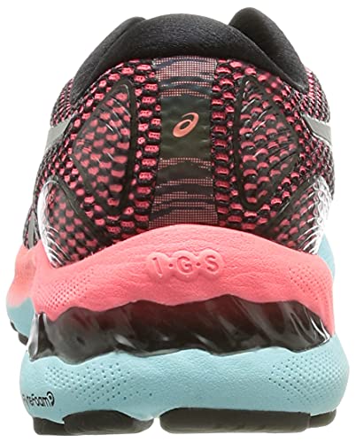 ASICS Gel-Nimbus 23 Lite-Show, Zapatillas de Running Mujer, Black Pure Silver, 37.5 EU