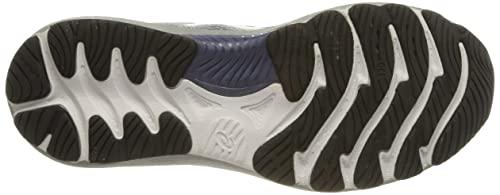 Asics Gel-Nimbus 23 Platinum, Running Shoe Hombre, Piedmont Grey/White, 46 EU