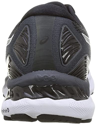 Asics Gel-Nimbus 23, Road Running Shoe Hombre, Black/White, 42 EU