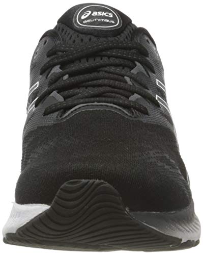 Asics Gel-Nimbus 23, Road Running Shoe Hombre, Black/White, 43.5 EU