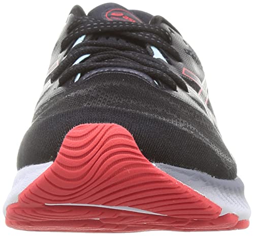 Asics Gel-Nimbus 23, Zapatillas para Correr Hombre, Black/Electric Red, 43.5 EU