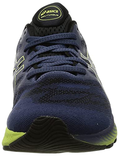 Asics Gel-Nimbus 23, Zapatillas para Correr Hombre, Thunder Blue/Glow Yellow, 43.5 EU