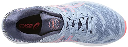 ASICS Gel-Nimbus 23, Zapatillas para Correr Mujer, Mist Blazing Coral, 36 EU