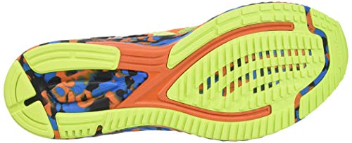 Asics GEL-Noosa Tri 12, Zapatillas de Correr Hombre, Multicolor (Black/Lime Green), 45 EU