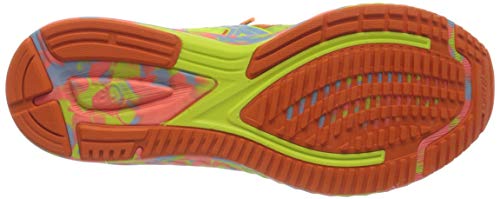 Asics GEL-Noosa Tri 12, Zapatillas de Correr Hombre, Multicolor (Safety Yellow/Arctic Sky), 43.5 EU