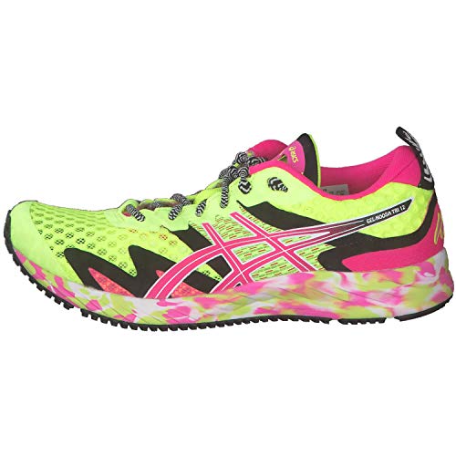 Asics Gel-Noosa Tri 12, Zapatos para Correr Mujer, Amarillo, 38 EU