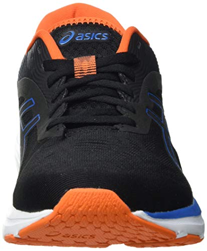 Asics Gel-Pulse 12, Road Running Shoe Hombre, Black/Reborn Blue, 43.5 EU