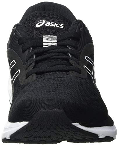 Asics Gel-Pulse 12, Road Running Shoe Mujer, Black/White, 42.5 EU