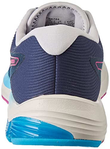 Asics Gel-Pulse 12, Road Running Shoe Mujer, French Blue/Digital Grape, 37.5 EU