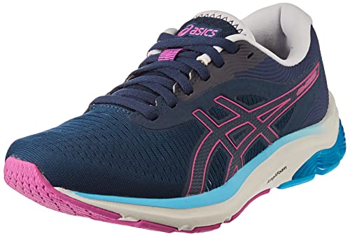 Asics Gel-Pulse 12, Road Running Shoe Mujer, French Blue/Digital Grape, 39.5 EU