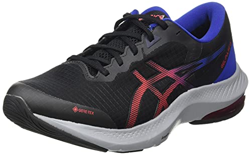 Asics Gel-Pulse 13 G-TX, Zapatillas para Correr Hombre, Black/Electric Red, 42 EU