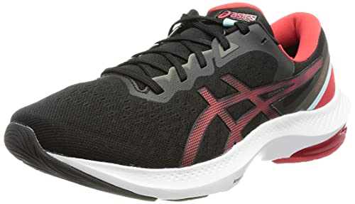 Asics Gel-Pulse 13, Zapatillas para Correr Hombre, Black/Electric Red, 42 EU