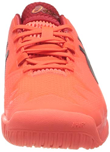 Asics Gel-Resolution 8 Tokyo, Tennis Shoe Hombre, Sunrise Red/Eclipse Black, 41.5 EU