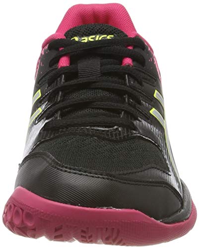 Asics Gel-Rocket 9, Zapatillas de Deporte Interior Mujer, Negro (Black/Silver), 38 EU