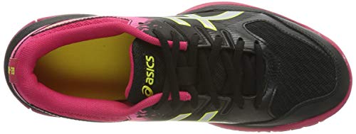 Asics Gel-Rocket 9, Zapatillas de Deporte Interior Mujer, Negro (Black/Silver), 38 EU