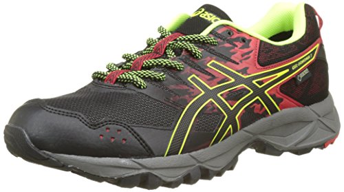 Asics Gel-Sonoma 3 G-TX, Zapatillas de Running para Asfalto Hombre, Amarillo (Vermilion/Black/Safety Yellow), 44 EU