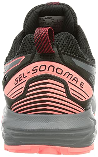 ASICS Gel-Sonoma 6 GTX, Zapatillas para Correr Mujer, Metropolis Negro, 36 EU