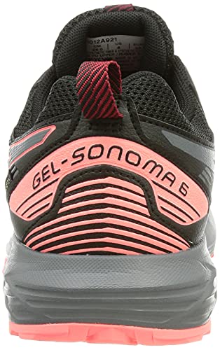 ASICS Gel-Sonoma 6 GTX, Zapatillas para Correr Mujer, Metropolis Negro, 44.5 EU