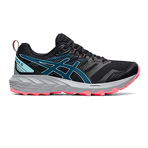 ASICS Gel-Sonoma 6, Zapatillas para Correr Mujer, Black Deep Sea Teal, 42.5 EU