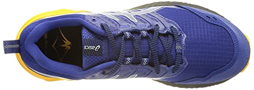 ASICS Gel Truco 9, Zapatillas para Carreras de montaa Hombre, Monaco Blue Clear Blue, 42.5 EU