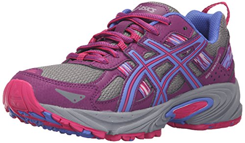 Asics Gel-Venture 5 Trail Runner - Zapatillas de Running para Mujer, Color Gris, Talla 34 EU