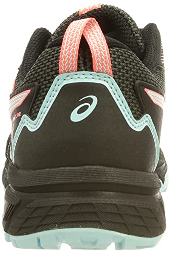Asics Gel-Venture 8, Trail Running Shoe Mujer, Black/Clear Blue, 39.5 EU