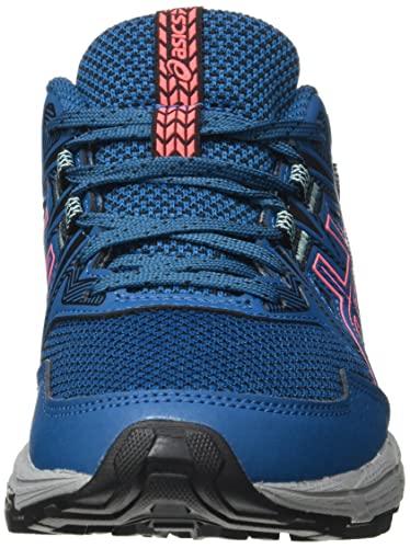 Asics Gel-Venture 8, Trail Running Shoe Mujer, Deep Sea Teal/Blazing Coral, 36 EU