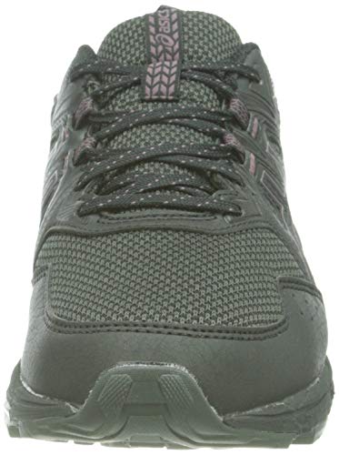 Asics Gel-Venture 8 Waterproof, Trail Running Shoe Mujer, Black/Grape, 37 EU