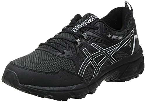 Asics Gel-Venture 8, Zapatos para Correr Hombre, Negro (Black/White), 45 EU