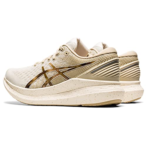 ASICS Glide Ride 2 - Zapatillas de deporte para mujer, color beige/marrón, talla US 8,5 | EU 40 2021