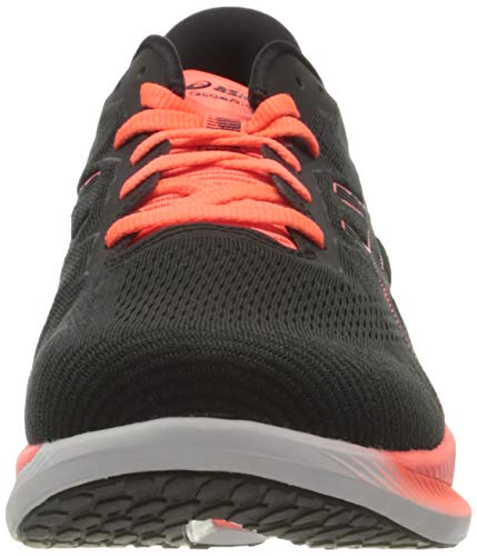 Asics Glideride Tokyo, Road Running Shoe Hombre, Black/Sunrise Red, 41.5 EU