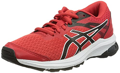 Asics Gt-1000 10 GS, Zapatillas para Correr, Electric Red/Black, 32.5 EU