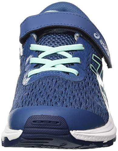 Asics GT-1000 9 PS, Zapatos para Correr Unisex niños, Grand Shark/Peacoat, 31.5 EU