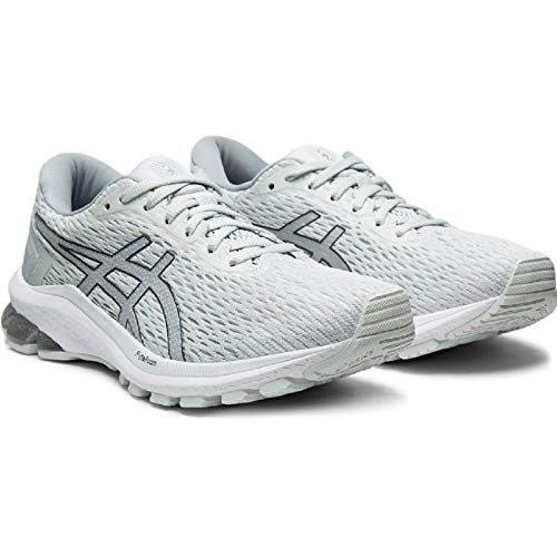 Asics GT-1000 9, Walking Shoe Unisex Adulto, White/Pure Silver, 32 EU