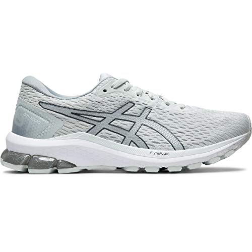 Asics GT-1000 9, Walking Shoe Unisex Adulto, White/Pure Silver, 32 EU