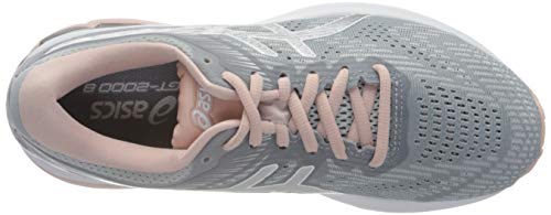 Asics GT-2000 8, Sneaker Mujer, Sheet Rock/Pure Silver, 37 EU