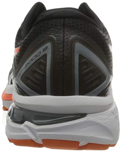 Asics GT-2000 9, Road Running Shoe Hombre, Black/White, 42.5 EU