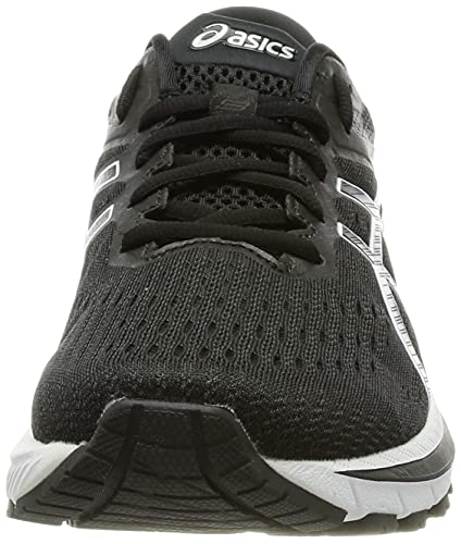 Asics GT-2000 9, Road Running Shoe Hombre, Black/White, 43.5 EU