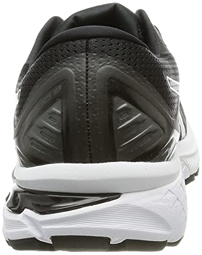 Asics GT-2000 9, Road Running Shoe Hombre, Black/White, 43.5 EU