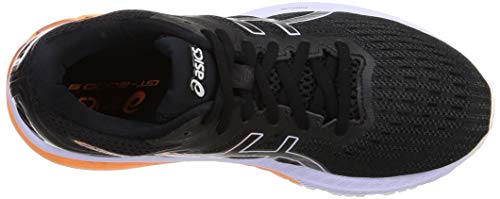 Asics GT-2000 9, Road Running Shoe Mujer, Black/Lilac Opal, 38 EU