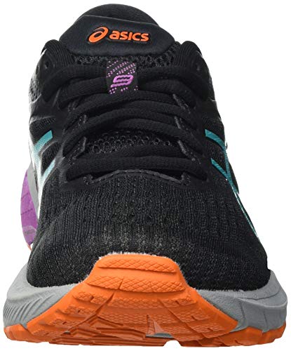 Asics GT-2000 9 Trail, Road Running Shoe Mujer, Black/Baltic Jewel, 37 EU