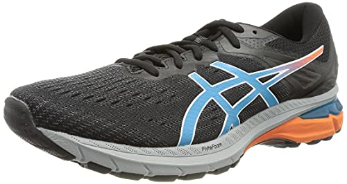 ASICS GT-2000 9 Trail, Zapatilla para Correr en Carretera Hombre, Black/Digital Aqua, 43.5 EU