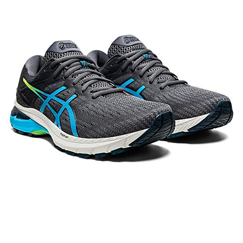 ASICS GT-2000 9, Zapatillas de Running Hombre, Carrier Grey Digital Aqua, 48.5 EU