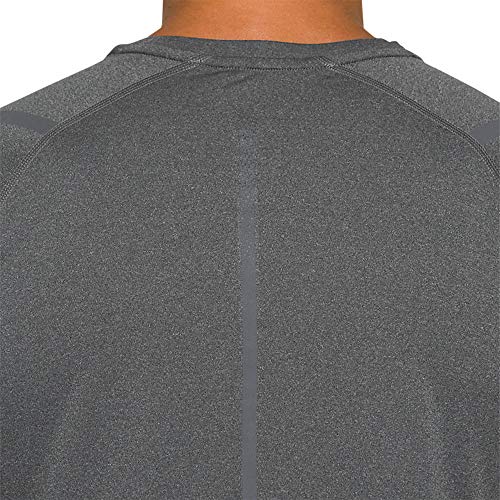 Asics Icon SS Top Camiseta, Hombre, Dark Grey, M