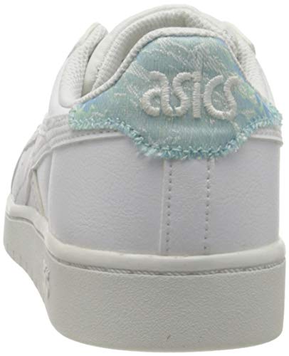Asics Japan S, Sneaker Mujer, White/Smoke Blue, 38 EU