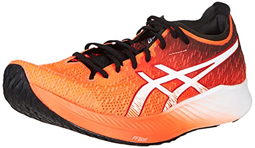 ASICS Magic Speed, Zapatilla para Correr en Carretera Hombre, Sunrise Red/White, 42.5 EU