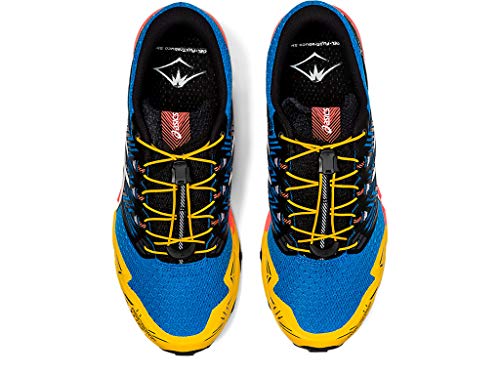 ASICS Men's Gel-Fujitrabuco Sky Running Shoes, 12M, Directoire Blue/White