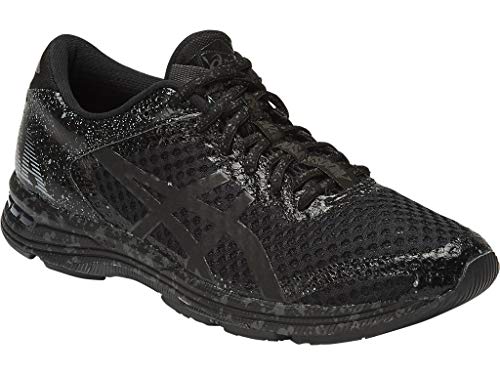 ASICS Men's Gel-Noosa Tri 11 Running Shoes, 12M, Black/Black/Charcoal