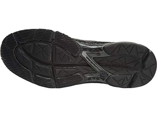 ASICS Men's Gel-Noosa Tri 11 Running Shoes, 12M, Black/Black/Charcoal