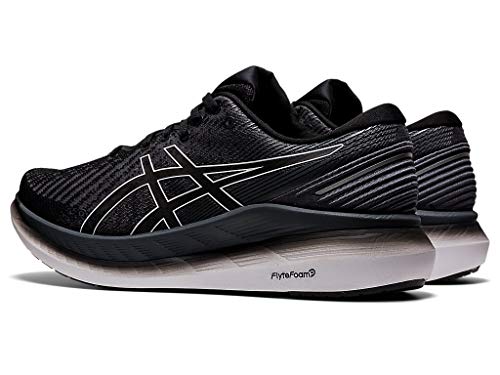 ASICS Men's Glideride 2 Running Shoes, 10.5M, Black/Carrier Grey